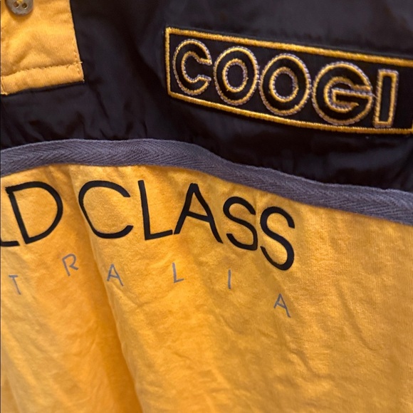 COOGI Yellow and Black Polo Shirt for Men - Picture 3 of 8